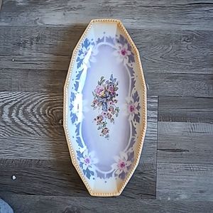 Vintage German Porlcelain Dresser Tray